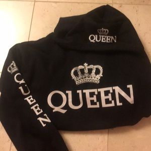 Queen hoodie size medium